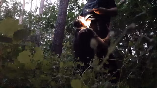 I Fuck My Stepsister In The Mouth In The Woods So Her Boyfriend Doesnt Catch Us