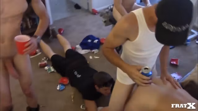 Frat Gang Bottom Boy - Fratx