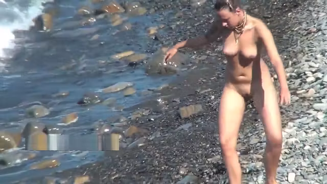 Naked Beach Goers