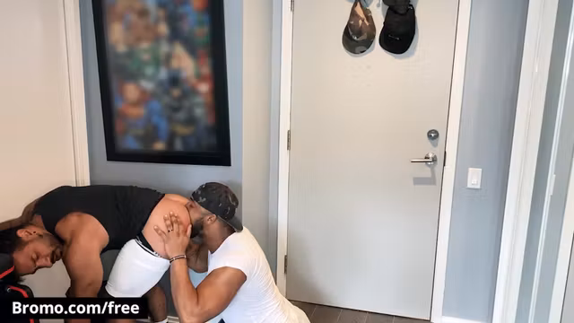 BROMO - A Post-Football Fuck Is Exactly What Muscular Dudes Jason Vario & Mateo Zagal To Relax