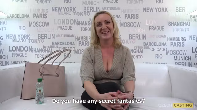 Sultry European Stepmommy Gerlinda Casting