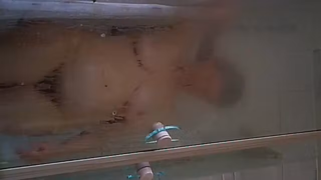 my Step mom 50 ignorant of the shower cam
