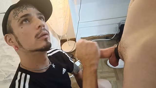 Gay Porn, Camera Man And Leo Bulgari - Takes Two Explosive Face Loads - From The Stud And The