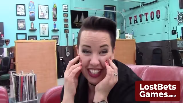 She Stood Nervously Outside The Tattoo Parlor On Her Birthday