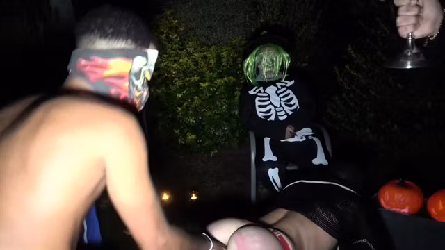 creampie for the halloween nnight