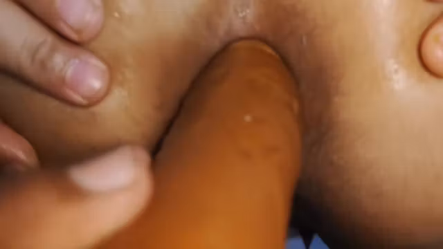 Hot Desi Girlfriend Anal Fucking Hug Dildo