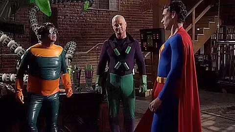Superman Vs. Spiderman Xxx: An Axel Braun Parody - Andy San Dimas And Eric Masterson