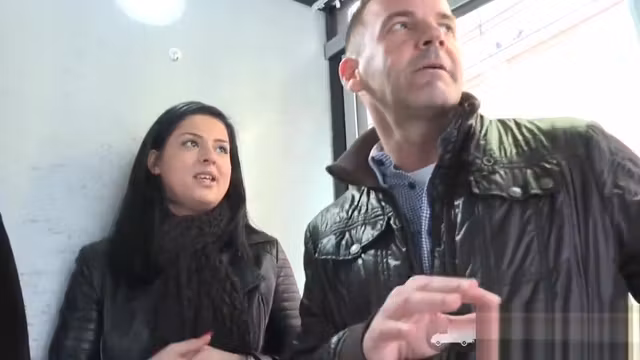 BoxTruckSex - Deep throat, face fucking and facial in public