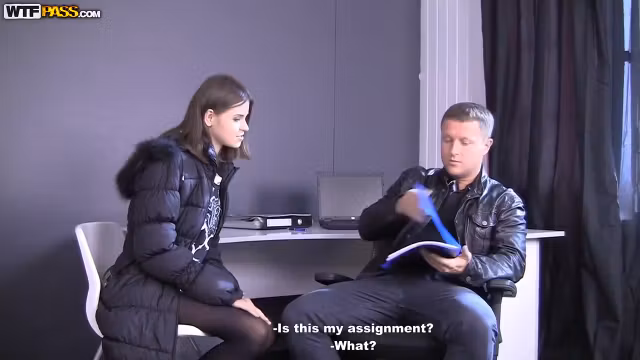 Mad Hook Up Bang At Job Interview
