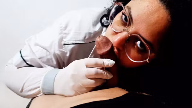 I Cant Hold Back My Desire And I Suck My Patients Cock