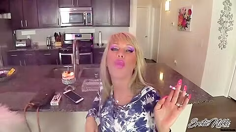 Milf Smoking