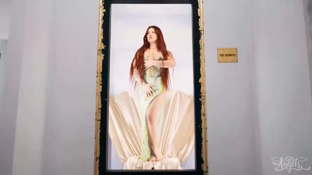 Living Art: Daisy Taylor Rides Roman Todd After Stepping Out Of Her Own Portrait