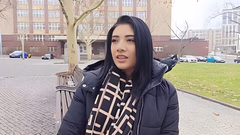 Hot Young Latina With Big Boops On The Street Agrees To Go For A Model Casting