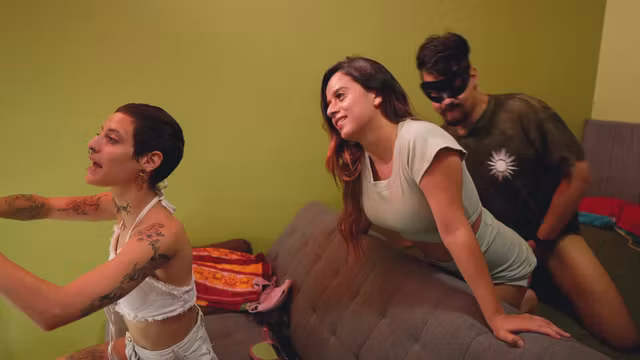 Mvstery Guy In My Stepbro Fucks At My Back With My Female Bestie