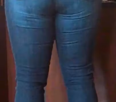 Booty Wedgie In Jeans