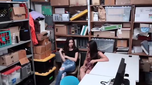Teens Arielle And Jasmine Take cock For Theft