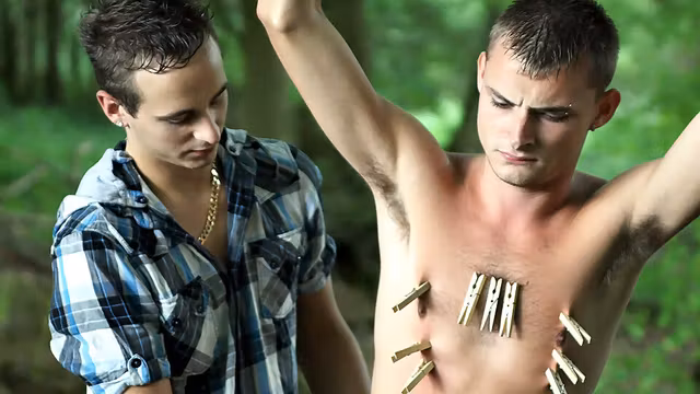 Tony Tied Up & Abused By Luke - Luke Desmond & Tony Parker