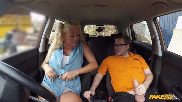 Blonde Milf With Massive Tits Gives Sloppy Titwank And Pov Fuck
