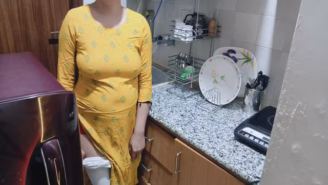 I Find My Horny Stepmom In The Kitchen - Porn In Hindi