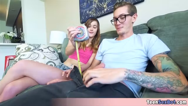 My Cute Stepsis Wants To Measure My Cock