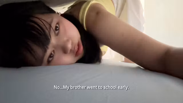 Ah Ko Lay - Stuck My Stepsister In The Bed But My Dick Cannot Handle While Saw