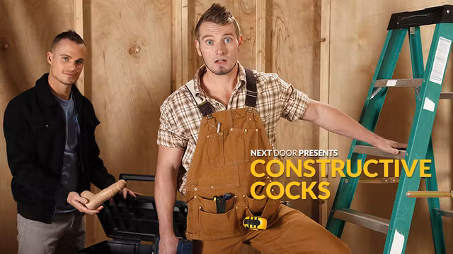 Jake Karhoff & Luca Rosso in Constructive Cocks XXX Video - NextdoorBuddies