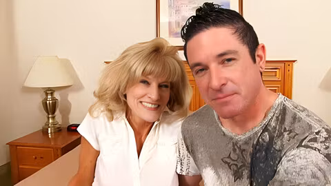 Jessica May And Carrie Cruise Share A Hot Guys Cock In Old Porn Movie