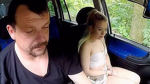 Real Bitch Fucked In Car
