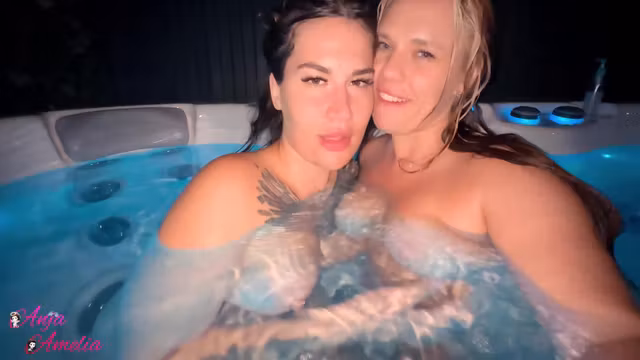 Girls Just Want To Have Fun In The Hot Tub! - Anja Amelia