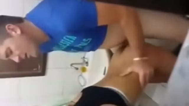 spies a guy fucking a tiny chick