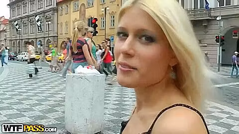 Tour On Prague With Wild Sex With Sweet Cat