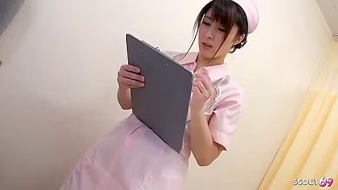 Japanese Nurse Teen 18+ Give Blowjob