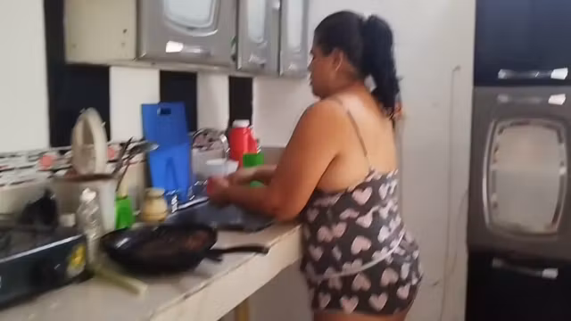 I Hired This Maid, She Came In With Those Shorts Showing