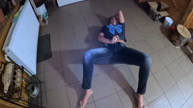 Cum Play While Wearing Tight Jeans 284