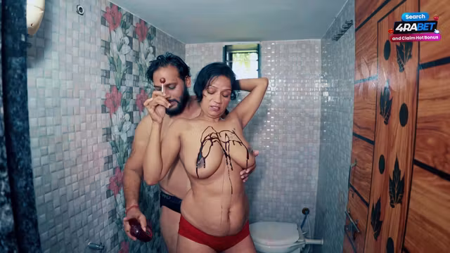 Desi stepmom fucked hard in the bathroom by her stepson