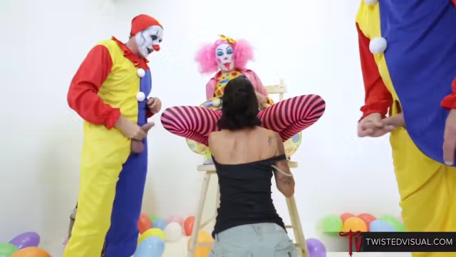 Clown Gangbang