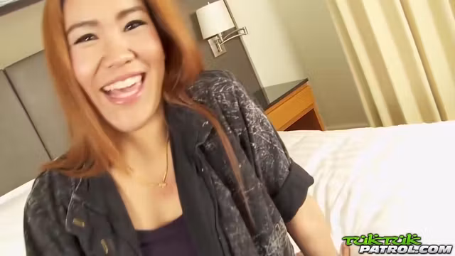 Sexy Thai Girl Rubs Thick Cum All Over Body