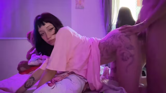 Hello Kitty Fan Teen 18+ Blowjob & Fucking For With Kitty Kim