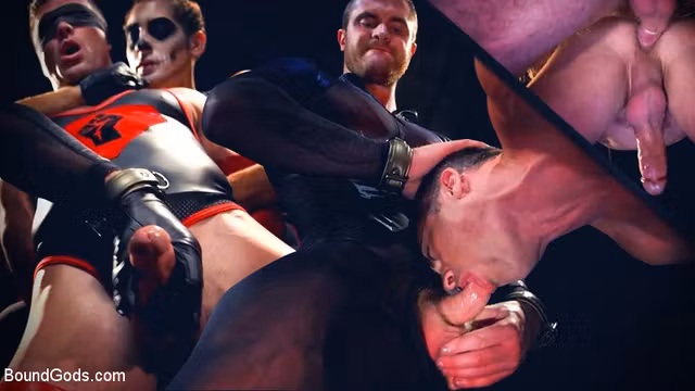 Scott Ambrose Lance Hart in Bound Gods Presents: The Kink Avenger - Breaking Point - BoundGods