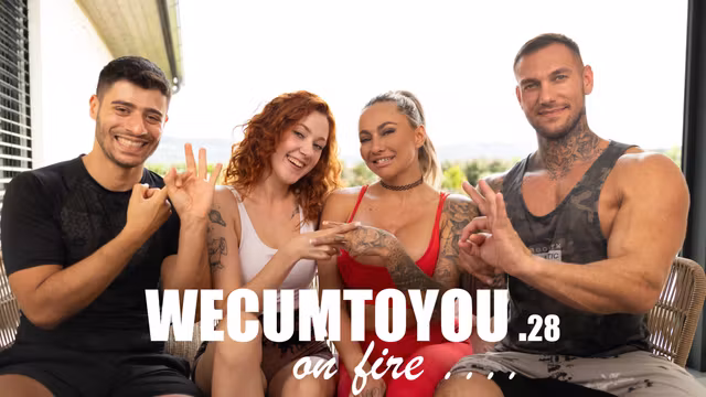 WECUMTOYOU 28 Swingers on fire - Little Caprice Dreams