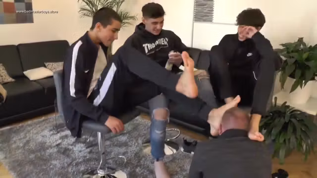 Beer drinking sneaker licking masters