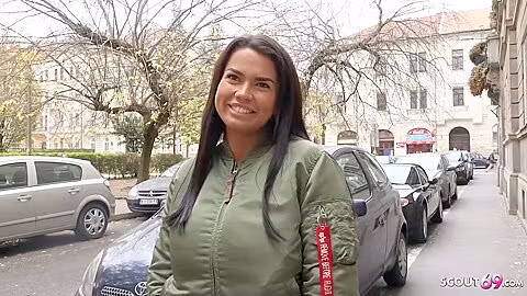 Big Hanging Tits Teen 18+ Chloe Talk To Fuck At Street Casting