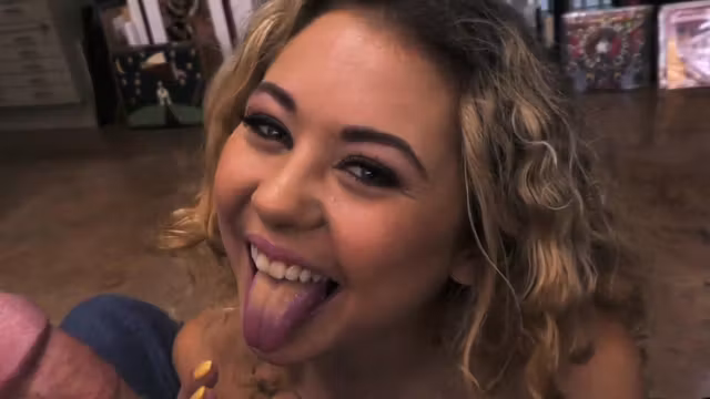 HJ small titted POV teen enjoys wanking