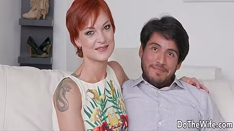 Redhead Wife Kessie Shy Devours A Black Cock Before Getting Cum Filled