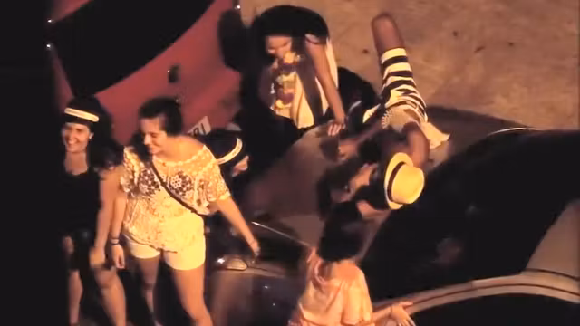 Delicious Spanish girls shield their friend as she is peeing