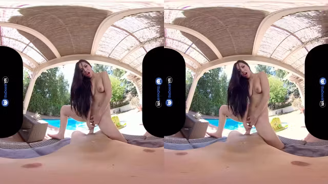 Vr Porn, Brunette Babe And Alina Lopez - One On One Outdoor Sex Party