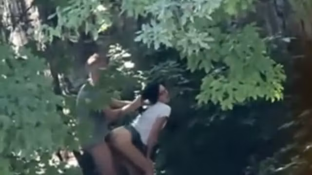 Sex in the park across the street