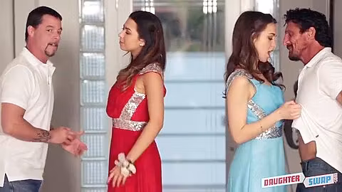 Riley Reid & Melissa Moore - Prom Night Swap