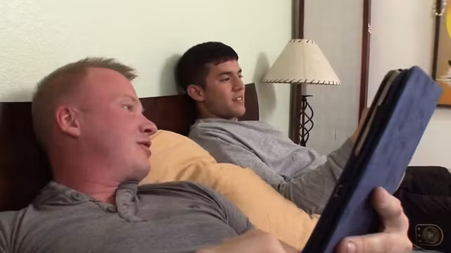 Gay jock gets fingered