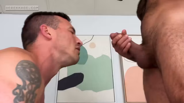 Hung And Hairy Latino Gets Rough Face Fucks A Submissive And Eager Cocksucker Then Aggressively Fucks His Ass Doggy Style